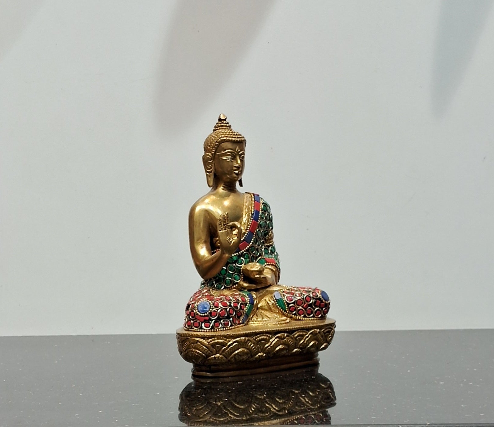 Buddha with Stone work