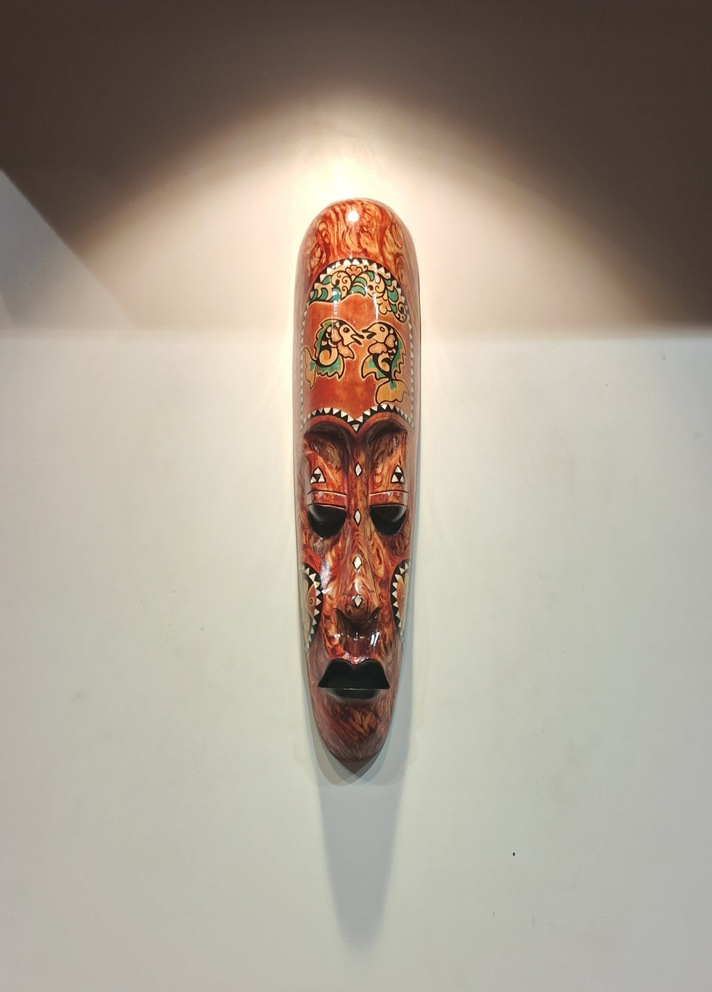 African Face Mask Red Colour