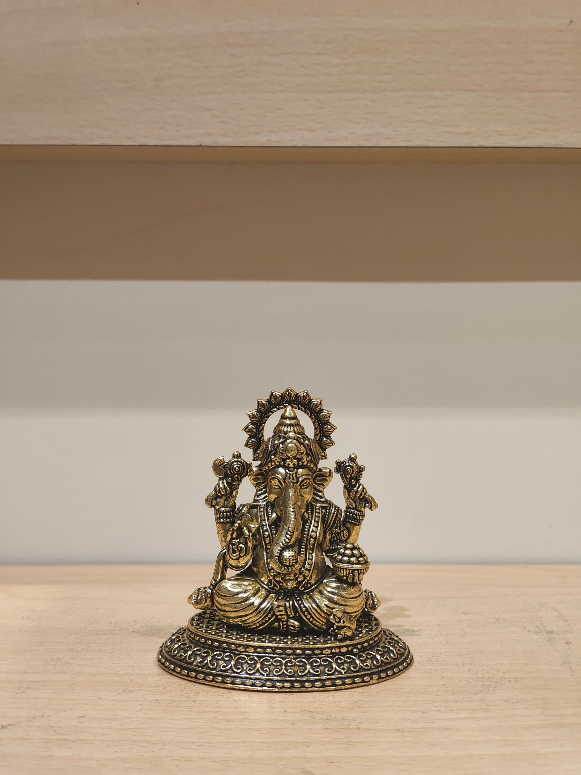 Ganesha on Oval Base