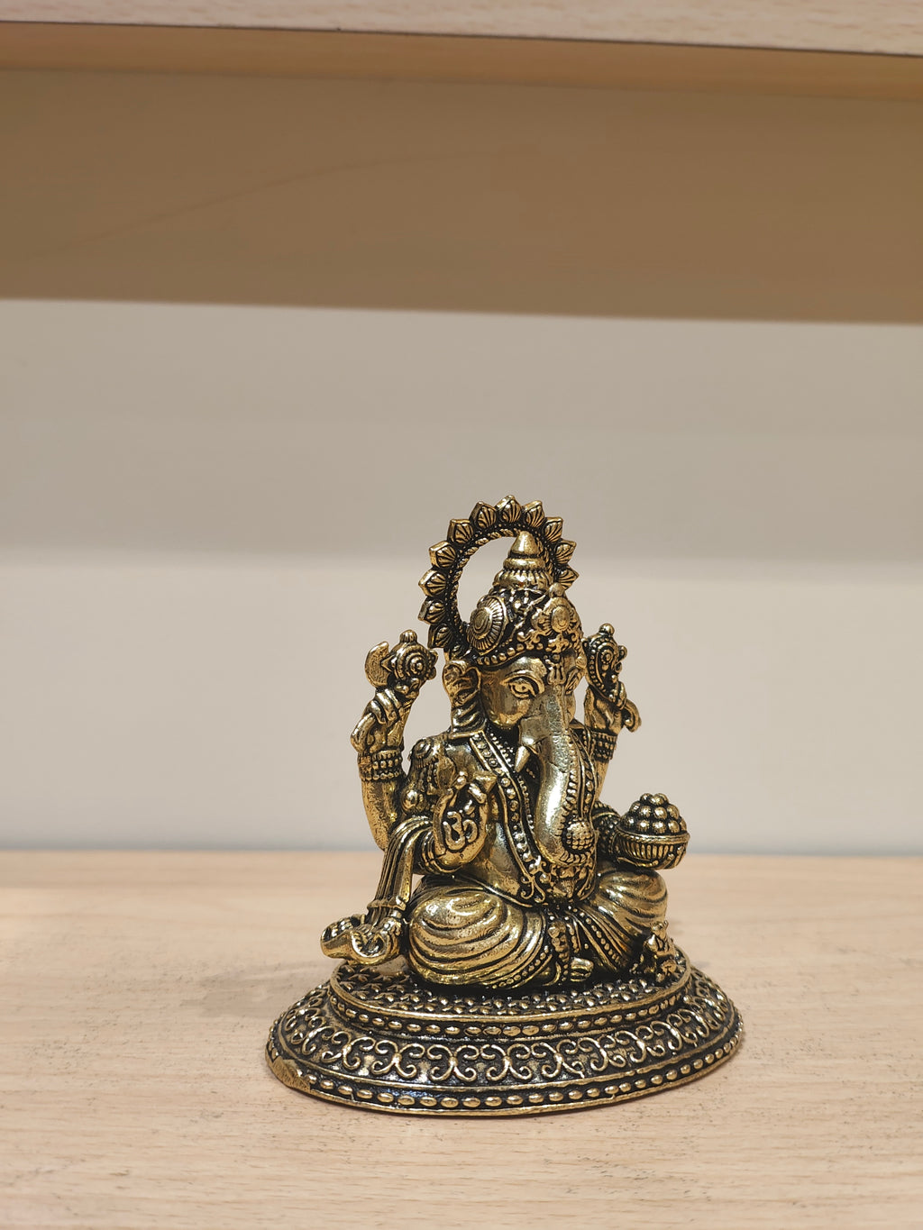 Ganesha on Oval Base