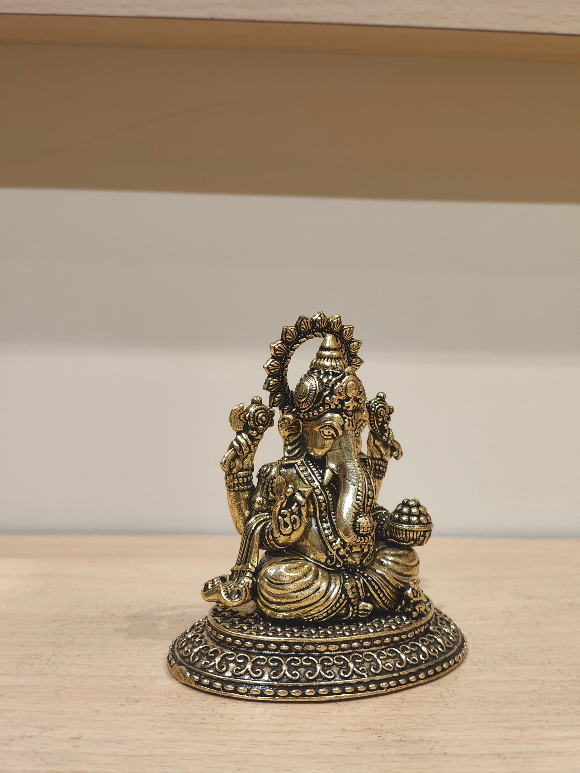 Ganesha on Oval Base