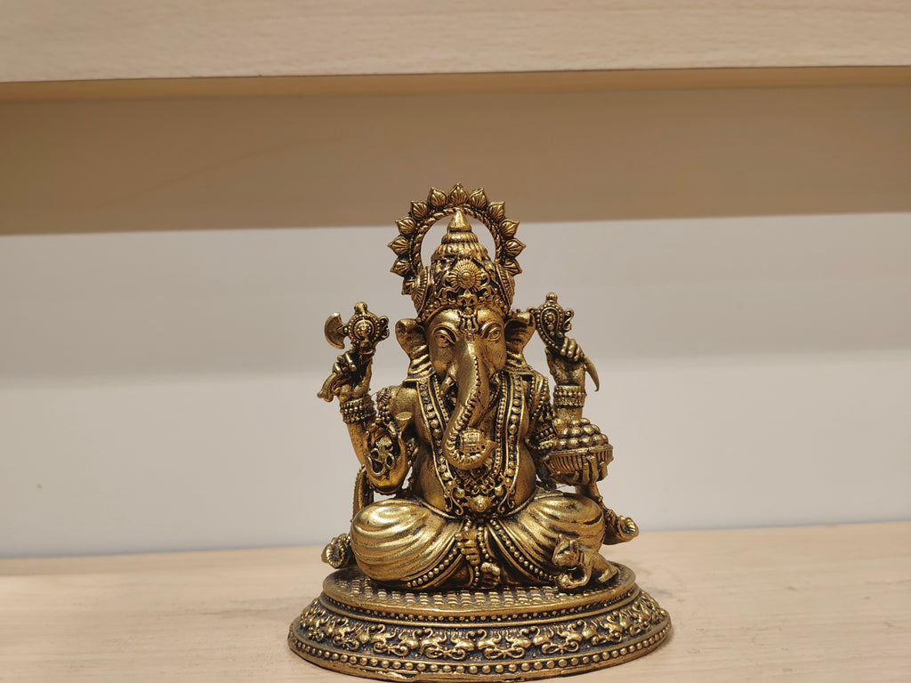 Ganesha on Oval Base