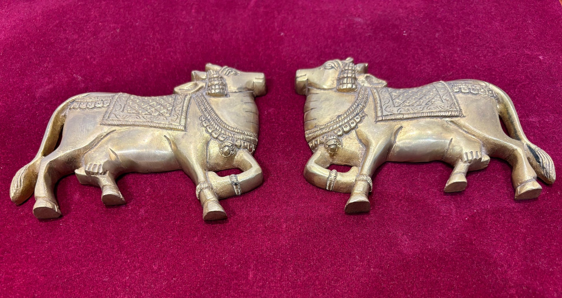 Cow Wall Mount brass