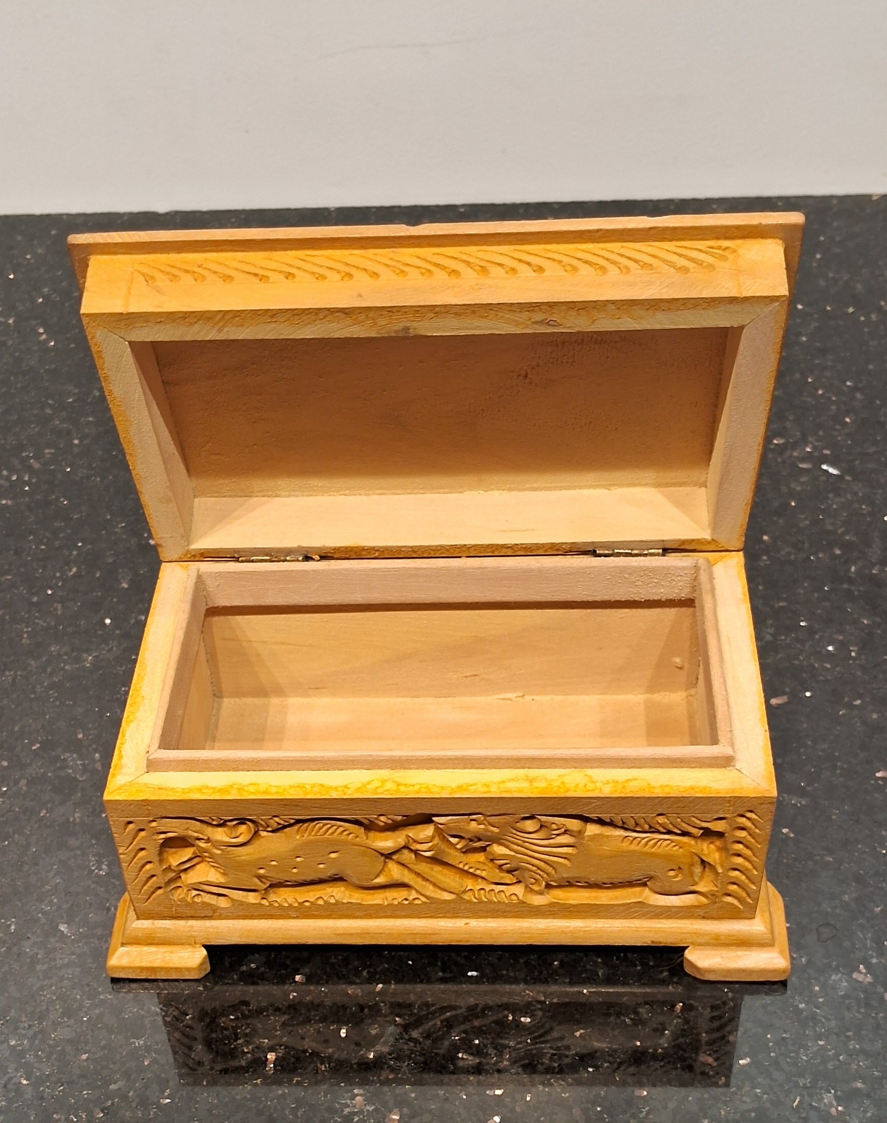 Mango wood jewel box