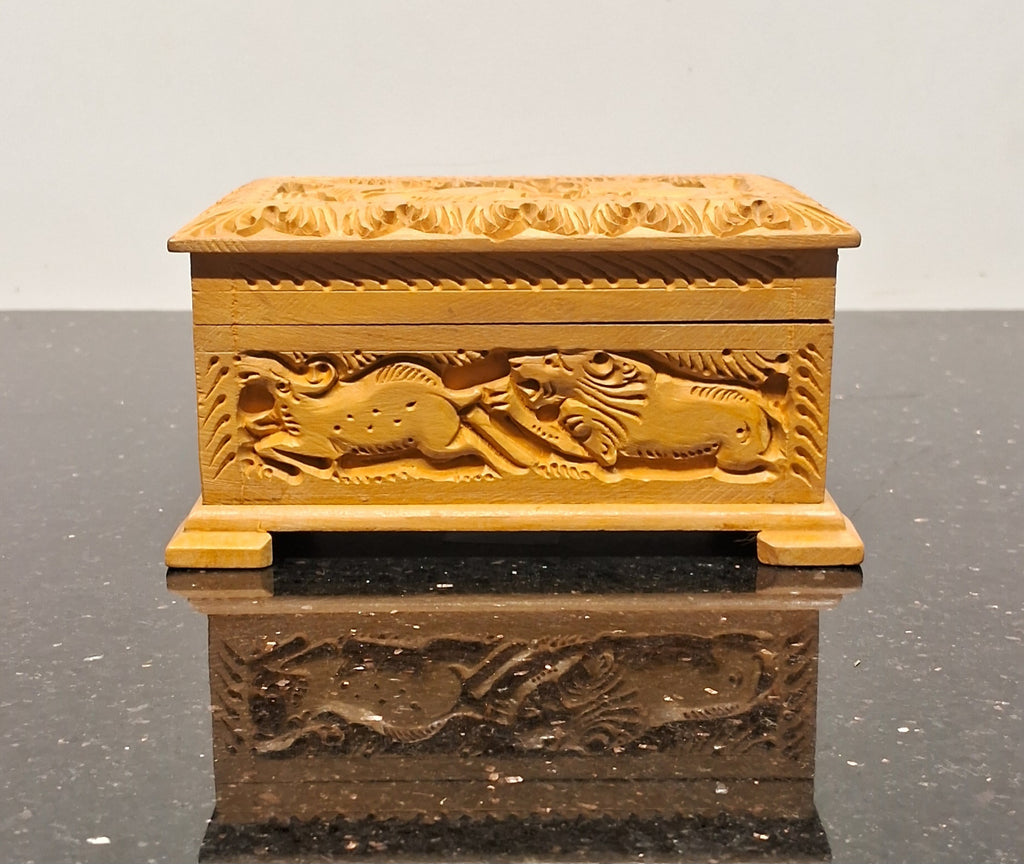 Mango wood jewel box