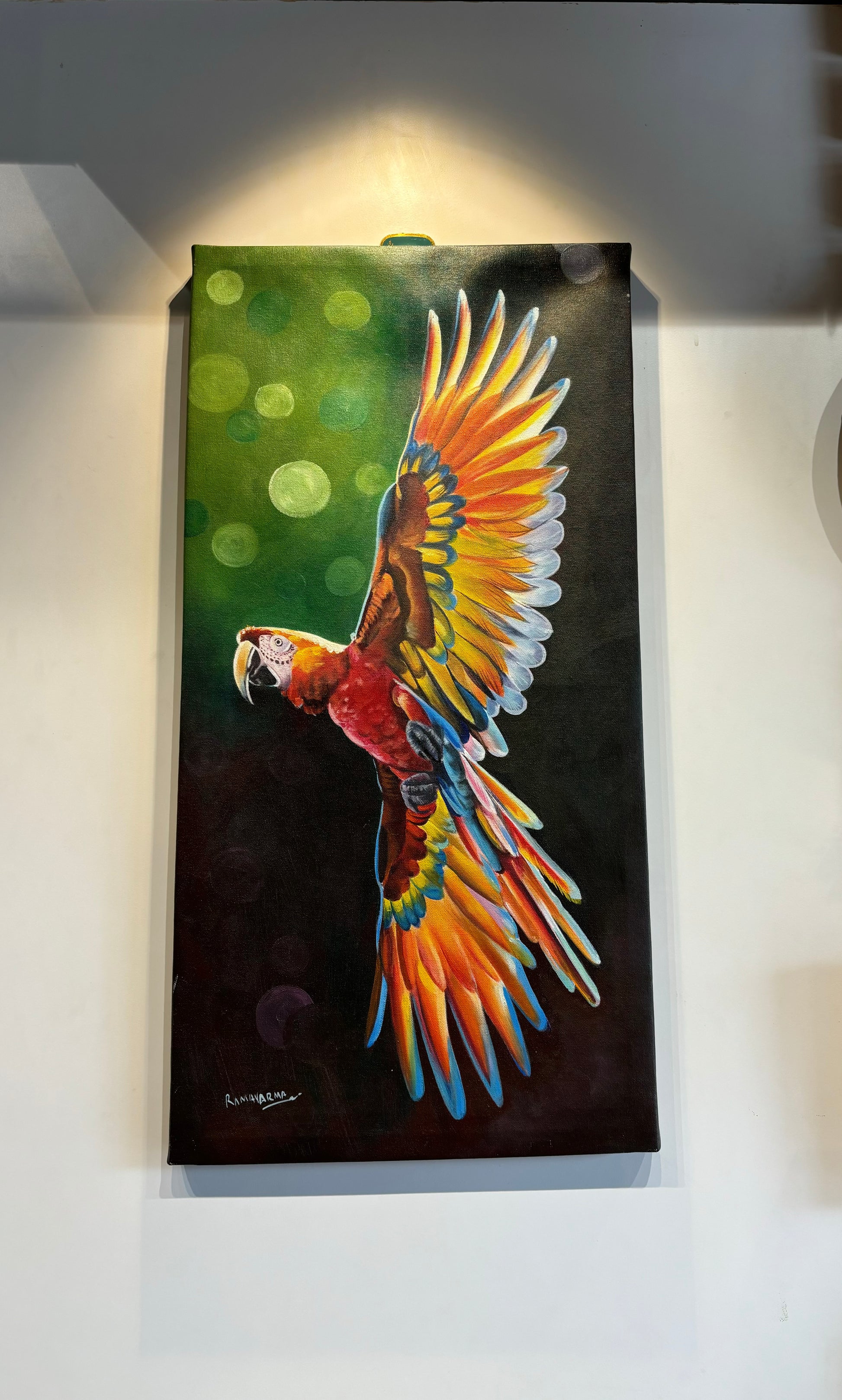 Parrot Canva Painting