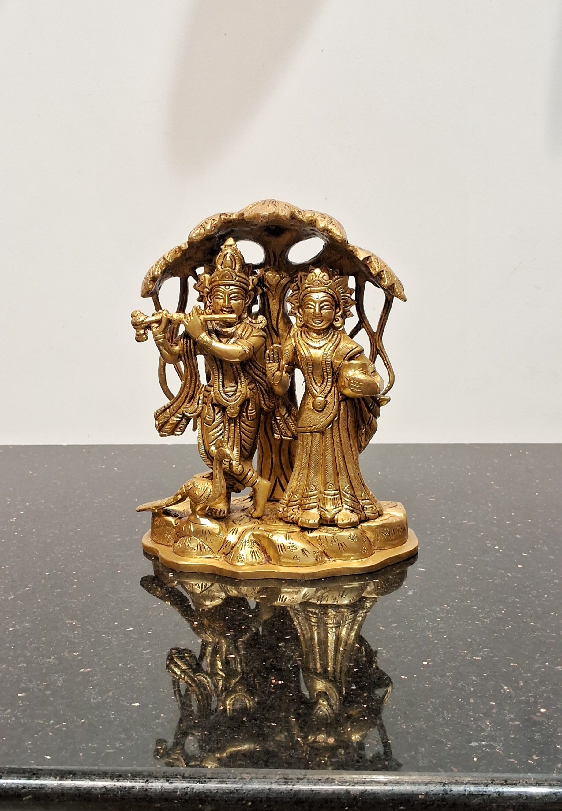 Radha Krishnar with Tree