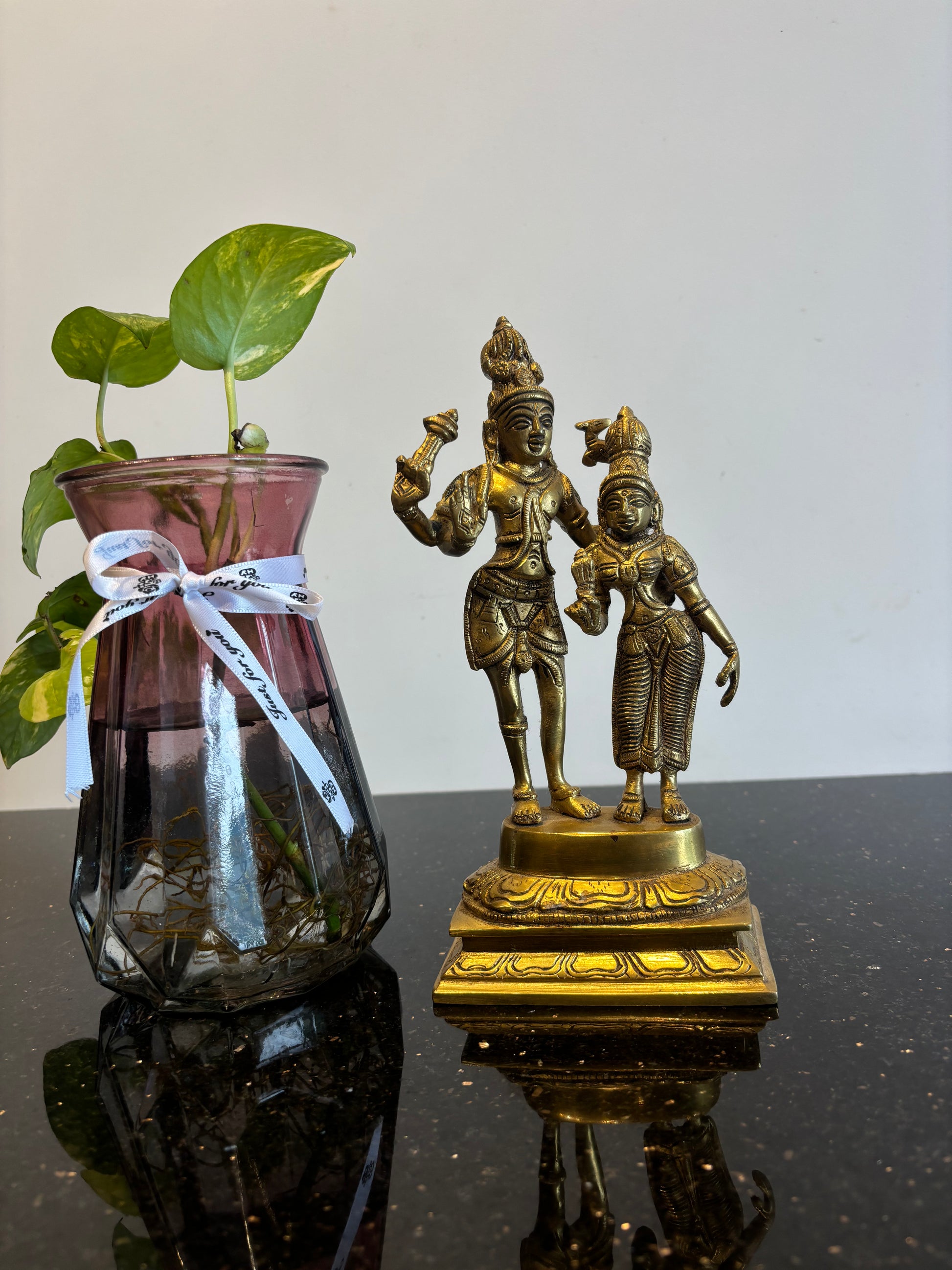 Sivan with Parvathi
