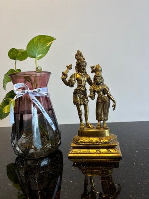 Sivan with Parvathi