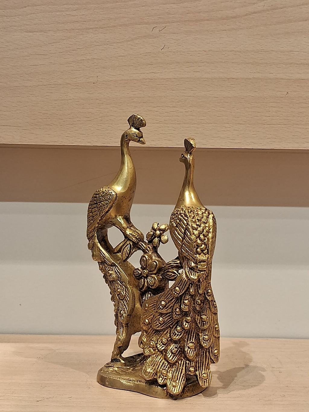 Two Peacock on Tree-7"