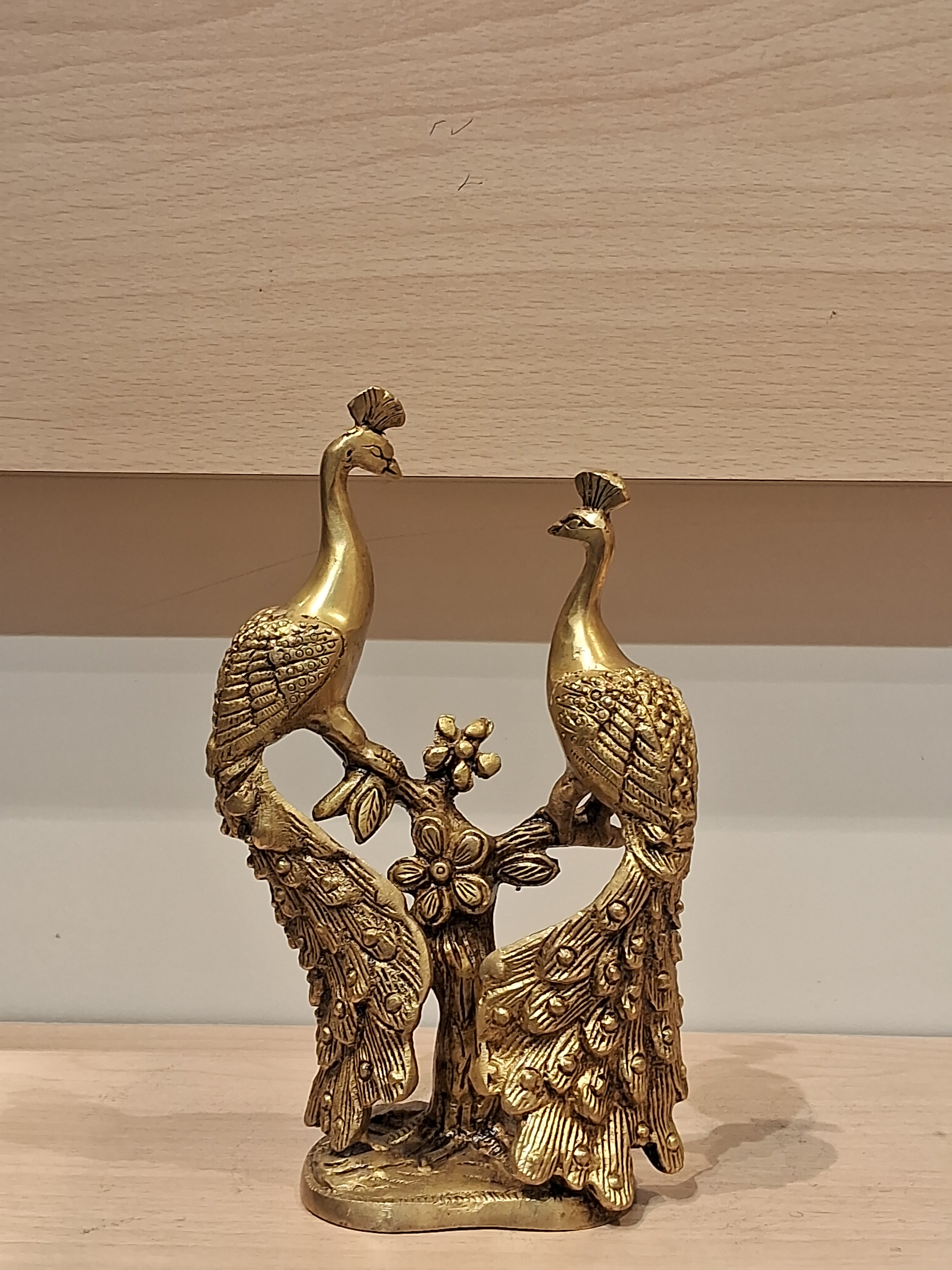 Two Peacock on Tree-7"